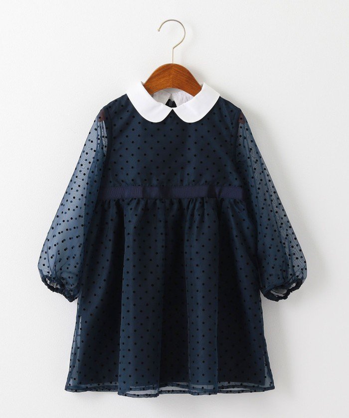クーポン ボレロ ドットワンピース セット グリーンレーベルリラクシング キッズ Green Label Relaxing Kids Magaseek