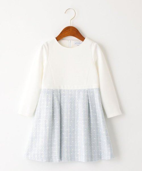 ポンチ ファンシーツイード ワンピース グリーンレーベルリラクシング キッズ Green Label Relaxing Kids Magaseek