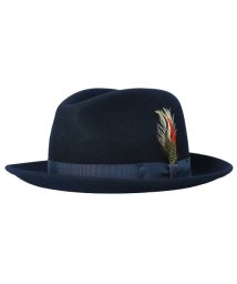 BACKYARD FAMILY(バックヤードファミリー)/New York Hat フェルトハット 5319 The Fedora/ネイビー