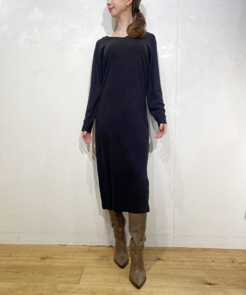 セール カシミアタッチロングワンピース ロイヤルパーティー Royal Party Magaseek