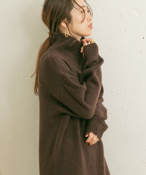 セール タートルネックニットワンピース アイテムズ アーバンリサーチ レディース Items Urbanresearch Magaseek