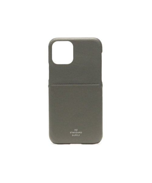 STANDARD SUPPLY(スタンダードサプライ)/スタンダードサプライ スマホケース STANDARD SUPPLY iPhoneケース PAL iPhone 11 Pro CASE 革 日本製/グレー