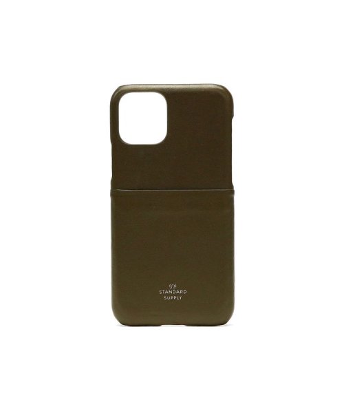 STANDARD SUPPLY(スタンダードサプライ)/スタンダードサプライ スマホケース STANDARD SUPPLY iPhoneケース PAL iPhone 11 Pro CASE 革 日本製/カーキ