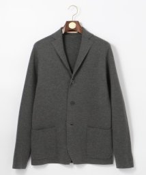 J.PRESS MENS(J．プレス　メンズ)/【CASH WOOL】ミラノリブニットジャケット/グレー系