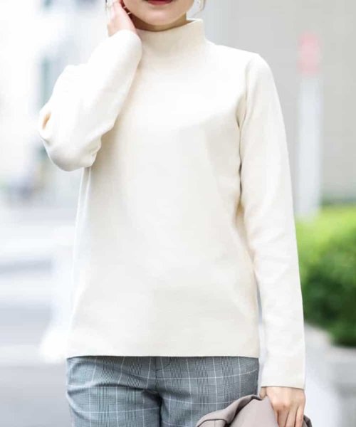 セール アー ヴェ ヴェ A V V 洗える 人気商品につき新色追加 プチハイネックベーシックニット Magaseek