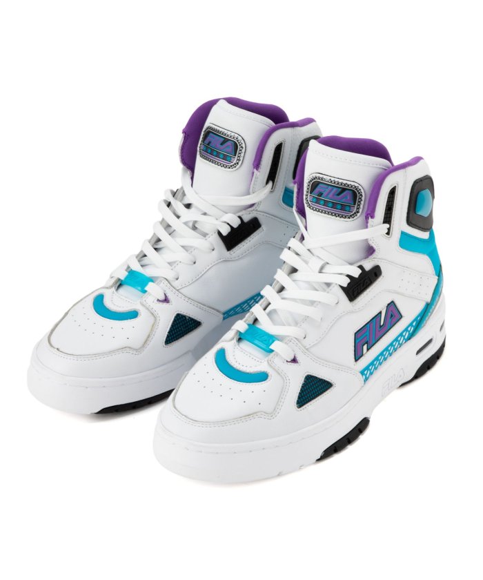 セール Footwear テラタック 600 ハイ ホワイト パープル シー ブルー フィラ シューズ メンズ Fila Shoes Men Magaseek