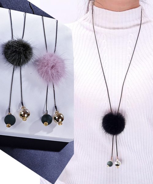 セール ネックレス ロング ロングネック ラリエット ふわふわ ビジュー チェーン レディース 女性プレゼント ショッピングゴー Shoppinggo Magaseek