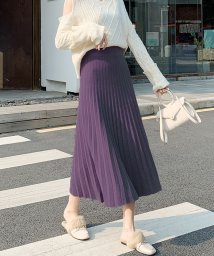 プリーツスカート パープル 紫色 のファッション通販 Magaseek