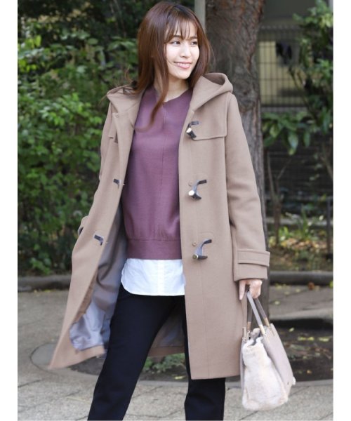 ウール混メルトン ダッフルコート エムエフエディトリアル M F Editorial Magaseek