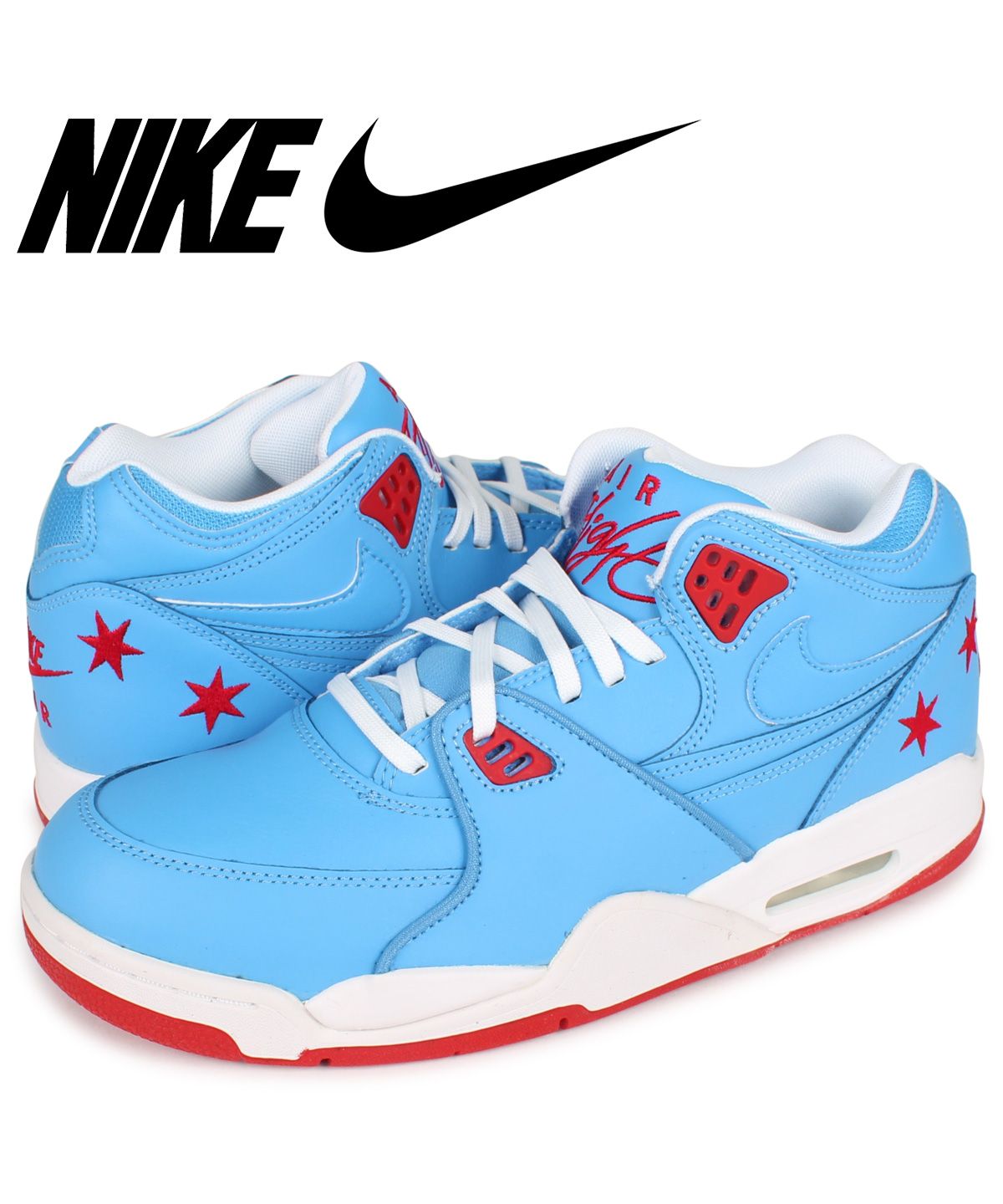 NIKE AIR FLIGHT 89 CHICAGO ナイキ エアフライト 89 スニーカー メンズ ブルー CU4831－406