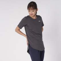 FILA(フィラ（スイムウェア）)/【FILA】 yoga シンプル無地Tシャツ/ダークグレー