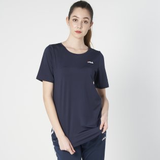 FILA/【FILA】 yoga シンプル無地Tシャツ/503664332