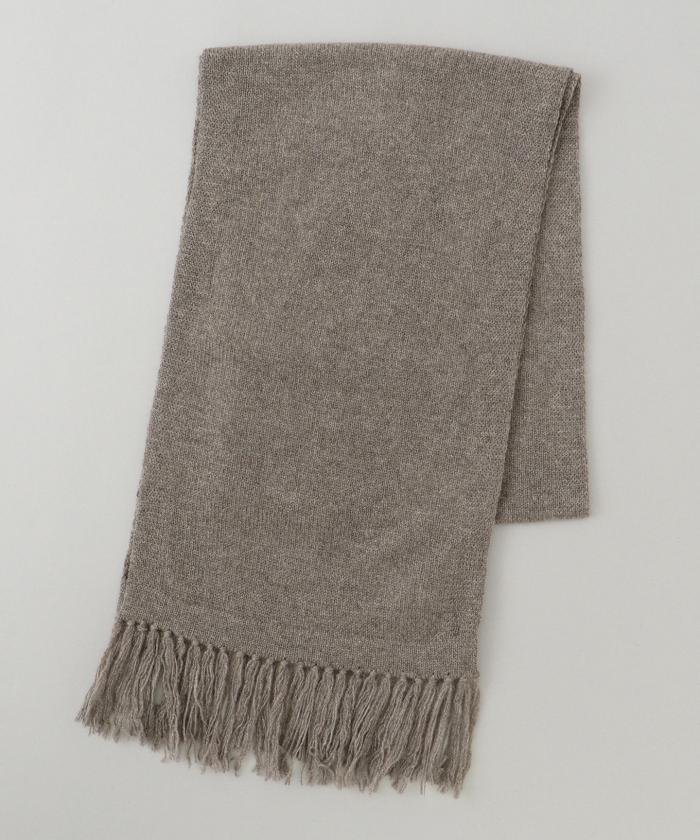 TREDICINODI】ロロピアーナ カシミヤ100% フリンジストール(503666125  