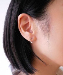 va vendome aoyama/K10ホワイトゴールド　淡水パールピアス/503630350