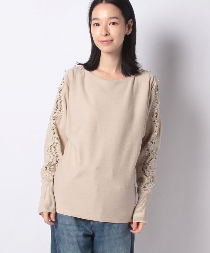 セール 50 Off 肩レースニット ブージュルード Bou Jeloud Magaseek