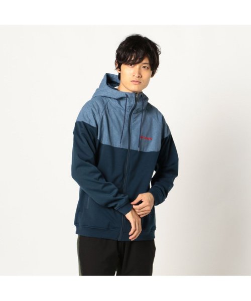 セール レッドテーブルパインズパターンドフルジップフーディー コロンビア Columbia Magaseek