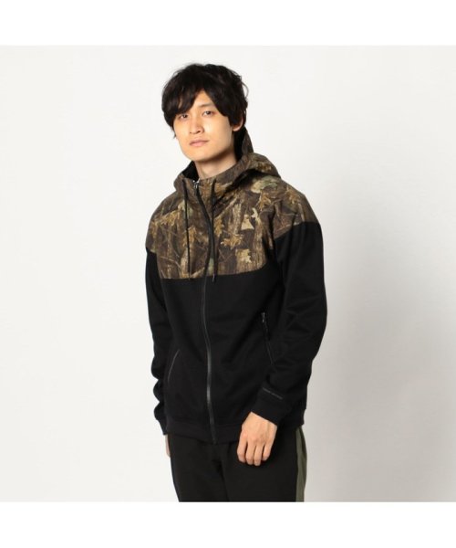 レッドテーブルパインズパターンドフルジップフーディー コロンビア Columbia Magaseek