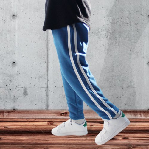 セール 540 34 キッズ サイドラインパンツ 長ズボン 子供服 男の子 女の子 スウェットパンツ スエットパンツ ネクストウォール Next Wall Magaseek