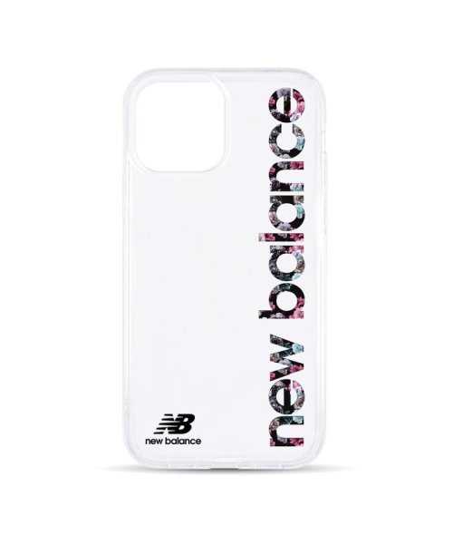 new balance(ニューバランス)/iphone ケース iPhone12mini ニューバランス New Balance TPUクリアケース 縦ロゴ フラワー柄 スマホケース/フラワー