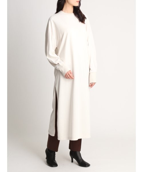脇ファスナーミニ裏毛ロングtワンピース レディースファッション 阪急百貨店公式通販 Hankyu Fashion 脇ファスナーミニ裏毛ロングtワンピース レディースファッション 阪急百貨店公式通販 Hankyu Fashion