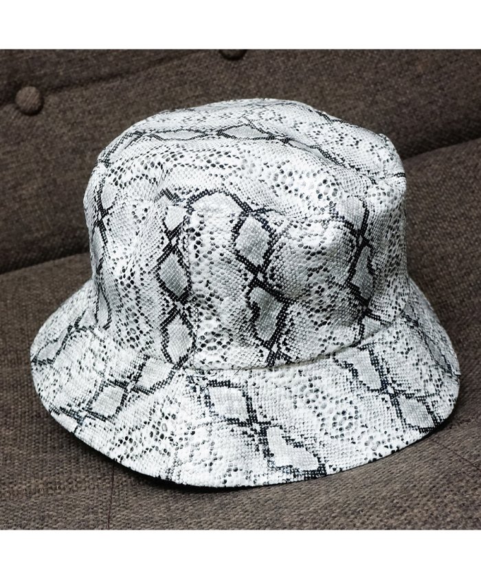 セール 帽子 バケットハット ハット Hat パイソン柄 無地 ブラック リバーシブル メンズ レディース キーズ Keys キーズ Keys Magaseek