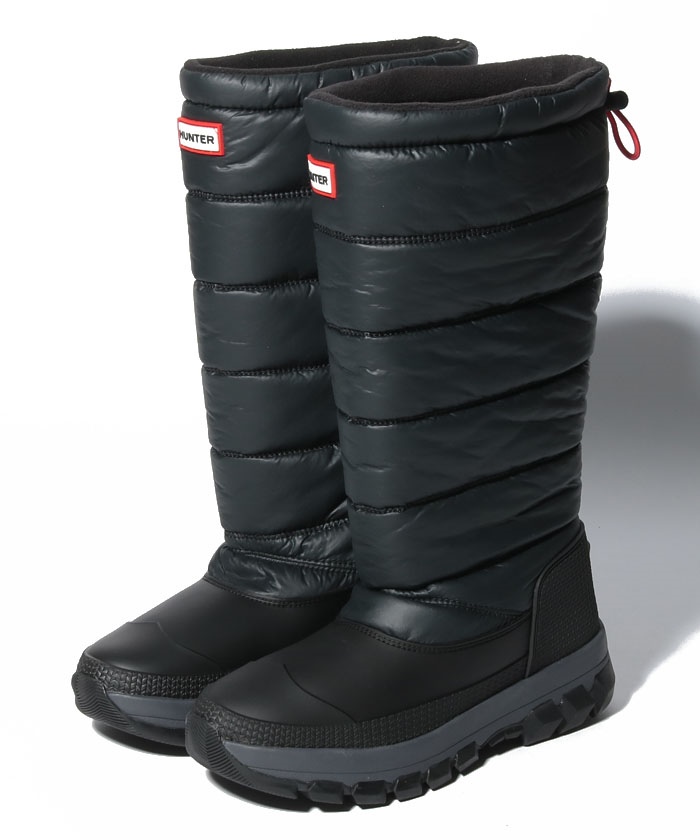 新品✅ハンター スノー ブーツ ロング 雪(ブラック)　EU5　23.5cm