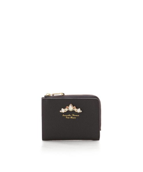 セール ティアラモチーフ二つ折り財布 サマンサタバサプチチョイス Samantha Thavasa Petit Choice Magaseek