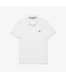 LACOSTE Mens(ラコステ　メンズ)/ジャガードロゴ襟ポロシャツ/ホワイト