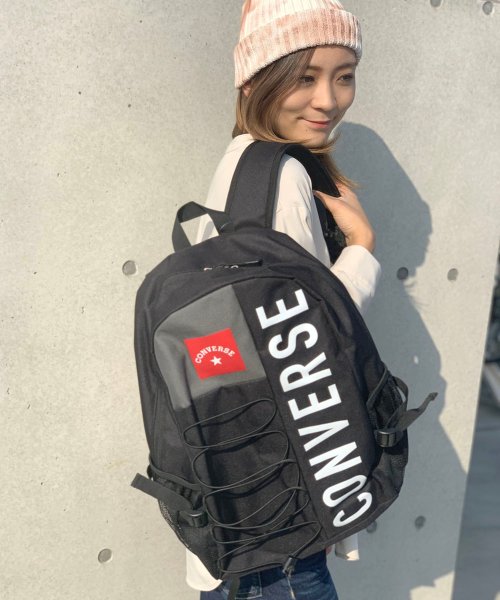 CONVERSE(コンバース)/SWITCH FABRIC BACK PACK　M/ブラック