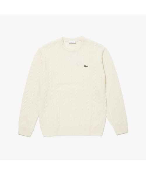 ケーブル編みニットセーター ラコステ メンズ Lacoste Mens Magaseek