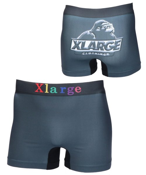 XLARGE(エクストララージ)/立体ゴリラ/ブラック