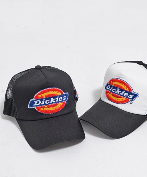 Dickies(Dickies)/相良刺繍 MESH CAP/ブラック