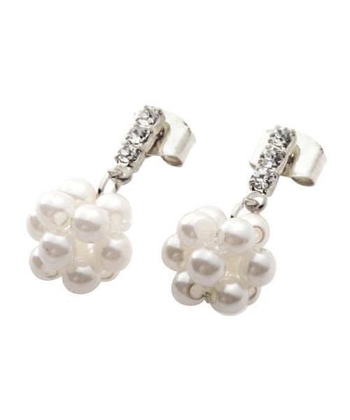 ビジューバー 粒々パールボールのフェミニンピアス クリームドット Cream Dot Magaseek ビジューバー 粒々パールボールのフェミニンピアス クリームドット Cream Dot Magaseek