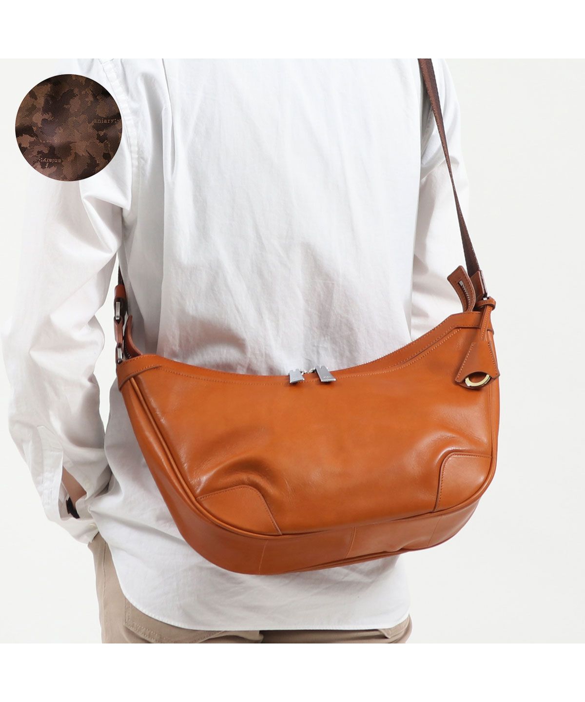 【正規取扱店】 アニアリ ショルダーバッグ aniary バッグ Antique Leather 斜めがけバッグ 本革 01－03008