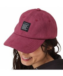 MAC HOUSE(women)(マックハウス（レディース）)/C17 シーセブンティーン スウェード ローキャップ QYMC31/ワイン