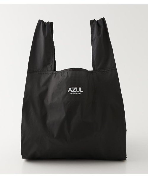 AZUL by moussy(アズールバイマウジー)/POCKETABLE NYLON BAG/BLK