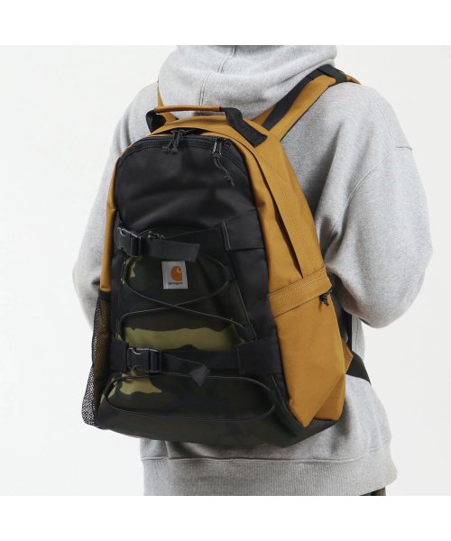 Carhartt WIP(カーハートダブルアイピー)/【日本正規品】カーハート リュック Carhartt WIP キックフリップ バックパック KICKFLIP BACKPACK B4 I006288/カーキ系1