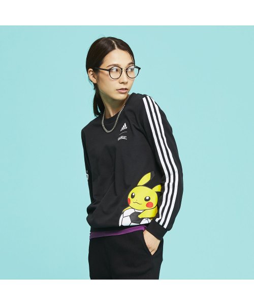 セール ポケモン ピカチュウ スウェットシャツ Pokemon Pikachu Sweatshirt アディダス Adidas Magaseek