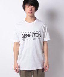 BENETTON (mens)(ベネトン（メンズ）)/ベネトンロゴプリントTシャツ・カットソー/ホワイト系その他