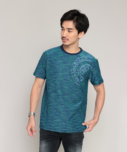 Desigual(デシグアル)/Tシャツ半袖 DIMAS/グリーン系