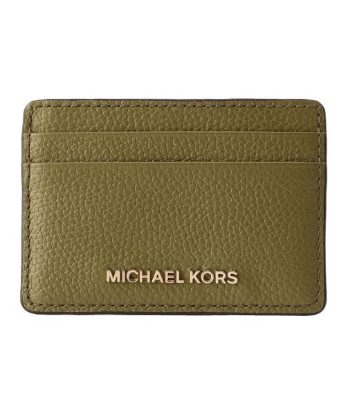 MICHAEL KORS(マイケルコース)/【Michael Kors(マイケルコース)】MichaelKors マイケル JET SET CARD HOLDER 32f7gf6d0l359/PISTACHIO