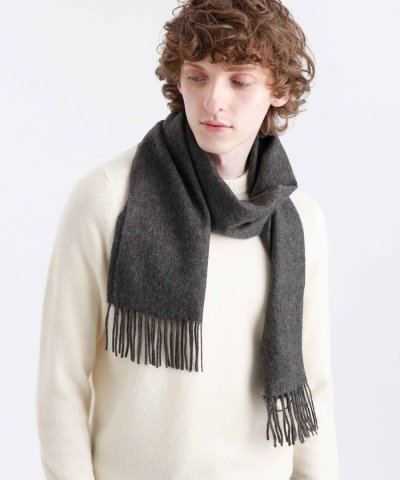 カシミヤ リバーシブルマフラー 無地 メンズファッション 阪急百貨店公式通販 阪急 Men S Online Store