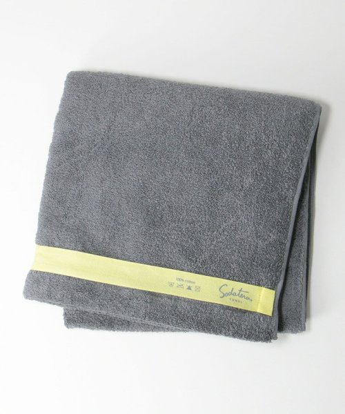 BEAUTY&YOUTH UNITED ARROWS(ビューティーアンドユース　ユナイテッドアローズ)/＜Sodateru Towel＞ BATH/バスタオル/MDGRAY