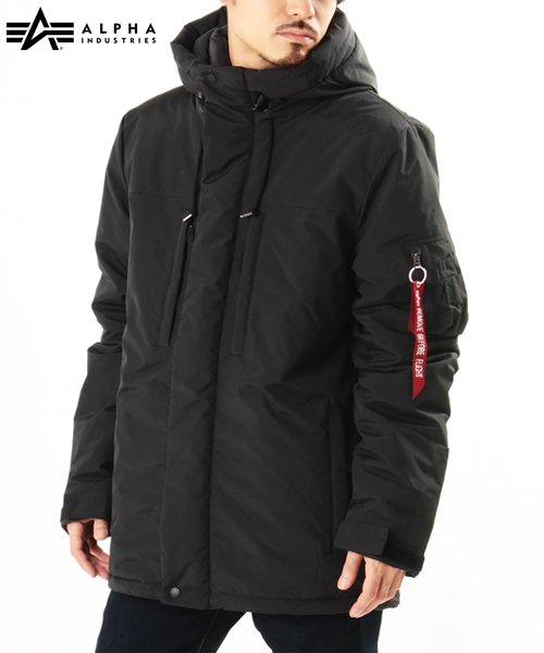 ALPHA INDUSTRIES(アルファインダストリーズ)/【ALPHA】 アルファ AVALANCHE プリマロフト パーカー /ブラック