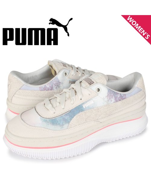 クーポン開催中 プーマ Puma デバ スニーカー レディース 厚底 Deva Sn グレー 01 プーマ Puma Magaseek