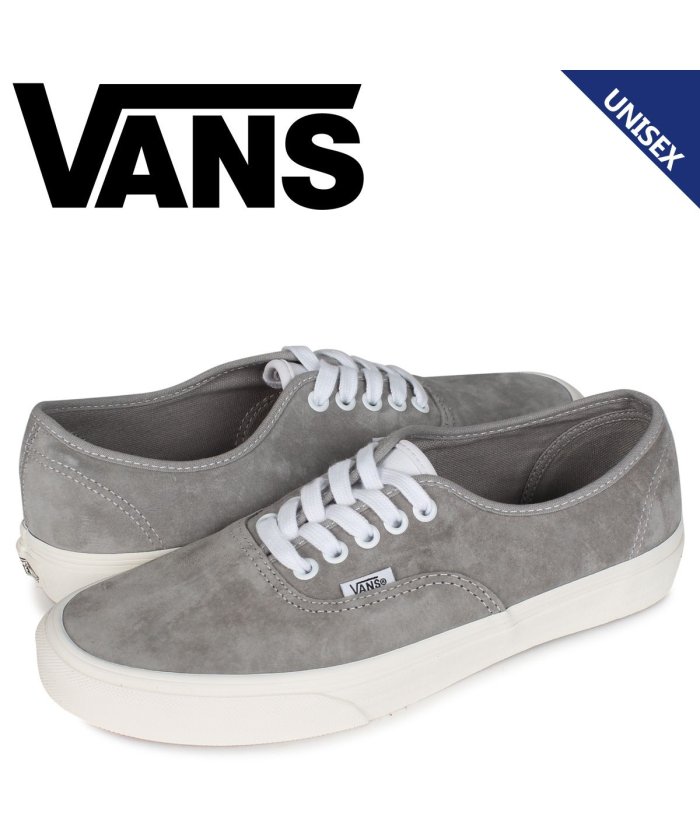 Vans ヴァンズ オーセンティック スニーカー メンズ レディース バンズ Authentic グレー Vn0a2z5i18p