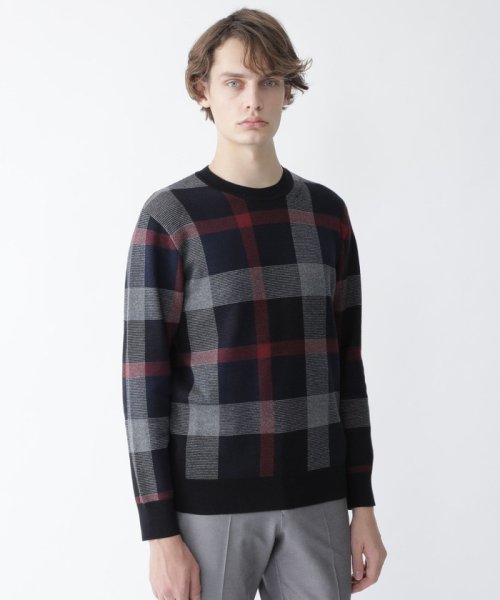 クレストブリッジチェックニット メンズファッション 阪急百貨店公式通販 阪急 Men S Online Store