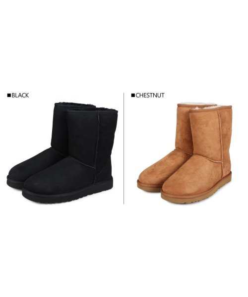 Ugg アグ ムートンブーツ メンズ クラシック ショート Mens Classic Short 5800 ブラック シープスキン アグ Ugg Magaseek Ugg アグ ムートンブーツ メンズ クラシック ショート Mens Classic Short 5800 ブラック シープスキン アグ Ugg Magaseek