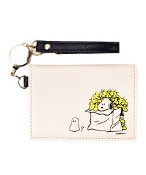 スヌーピー パスケース 定期入れ カードケース 定期 入れ レディース 女子 大人 高校生 クリア 透明 コイルコード キャラクター Icカード スイカ パスモ ランナー Runner Magaseek