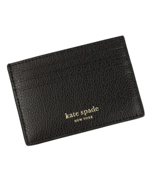 kate spade new york(ケイトスペードニューヨーク)/【kate spade new york(ケイトスペード)】katespade ケイト EVA SMALL CARD HOLDER/ブラック